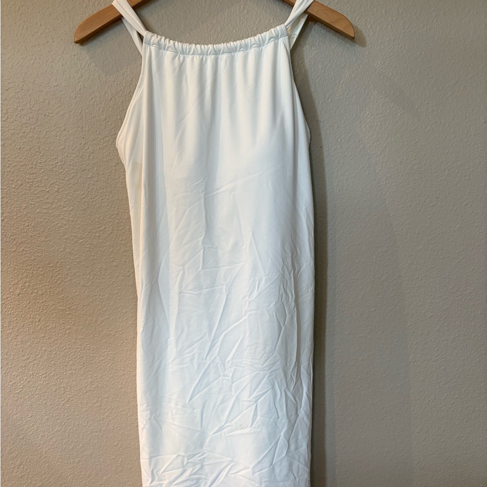 Athleta white athletic dress